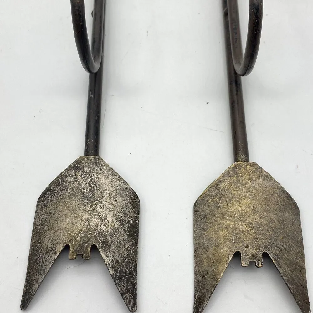 VTG Arrowhead‎ Horseshoe Star Wall Hooks Set 2 Metal Coat Hat Rack Western Ranch